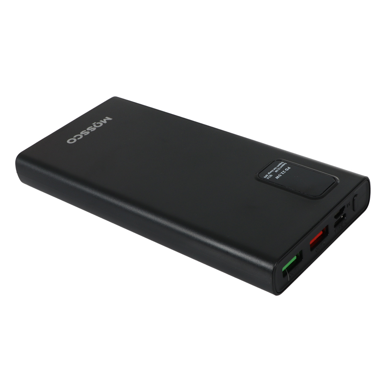 پاوربانک (PD و فست شارژ) Mossco 10000mAh مدل K100 22.5W - مشکی